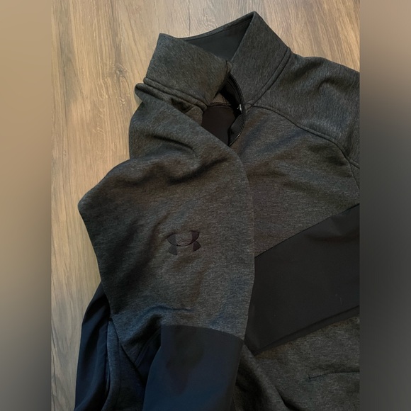 Under Armour Mens Qualifier Half Zip Top UA Gym Training Running Pullover - Picture 5 of 9